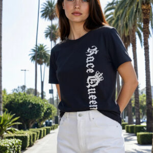 Race Queen Vertical Gothic Tee